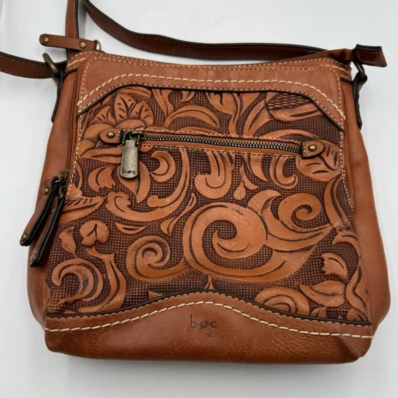 b.o.c Botanical Faux Leather Crossbody Bag - Picture 3 of 8